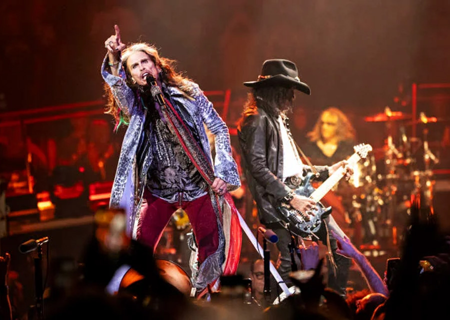 Steve Tyler and Joe Perry — 2023